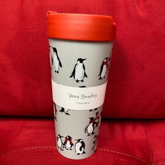 Vera Bradley 3pc Set Playful Penguins - Picture 2 of 8